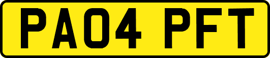 PA04PFT
