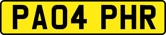 PA04PHR