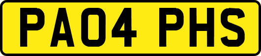PA04PHS