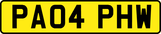 PA04PHW