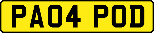 PA04POD