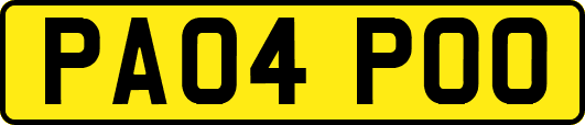 PA04POO