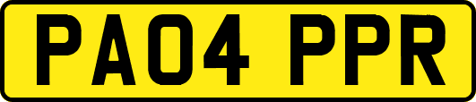 PA04PPR