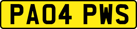 PA04PWS