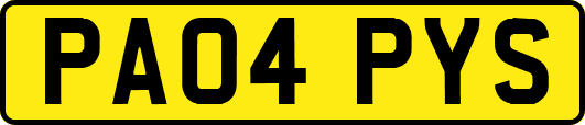 PA04PYS