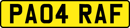 PA04RAF