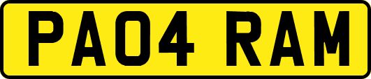 PA04RAM