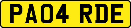 PA04RDE