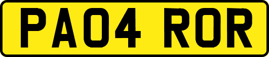 PA04ROR