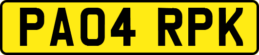 PA04RPK