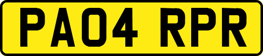 PA04RPR