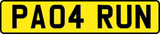 PA04RUN
