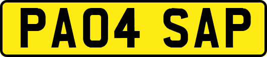 PA04SAP