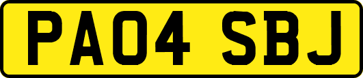 PA04SBJ