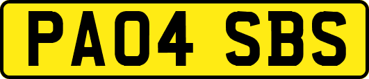 PA04SBS