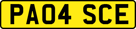 PA04SCE