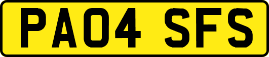 PA04SFS