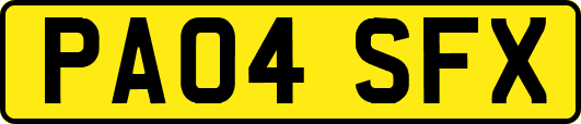 PA04SFX