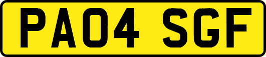 PA04SGF