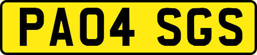 PA04SGS