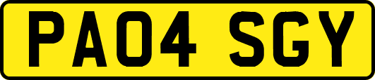 PA04SGY