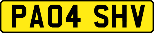 PA04SHV