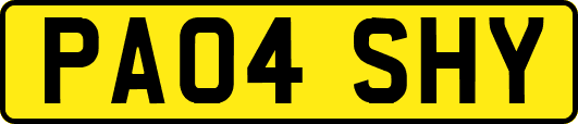PA04SHY