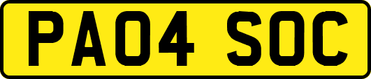 PA04SOC