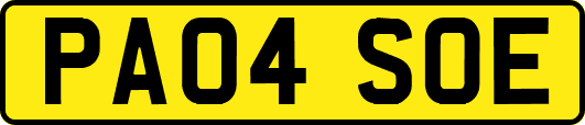 PA04SOE
