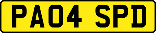 PA04SPD
