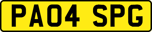 PA04SPG