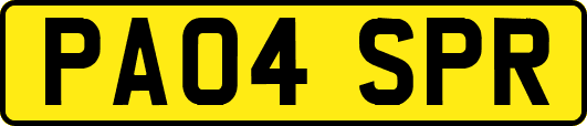 PA04SPR