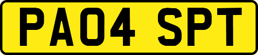 PA04SPT
