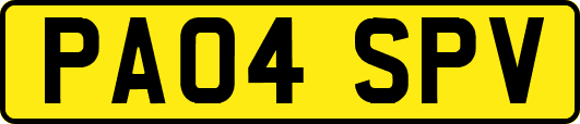 PA04SPV