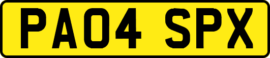 PA04SPX
