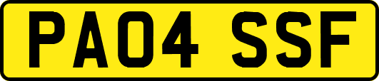 PA04SSF