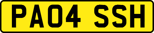 PA04SSH