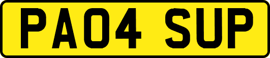 PA04SUP