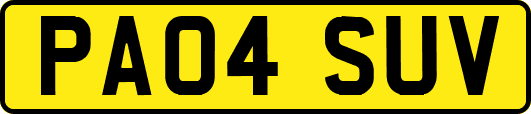 PA04SUV