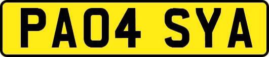 PA04SYA