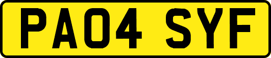 PA04SYF