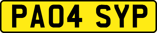 PA04SYP