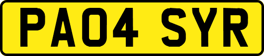 PA04SYR