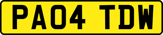 PA04TDW