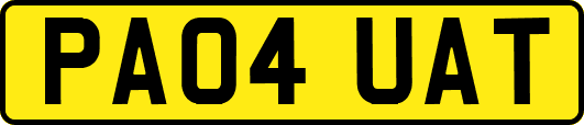PA04UAT