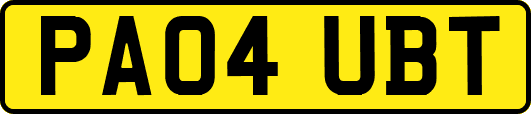 PA04UBT