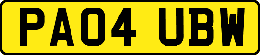PA04UBW