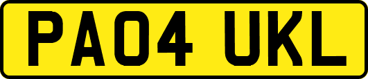 PA04UKL