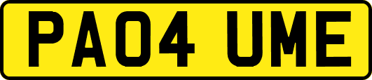 PA04UME
