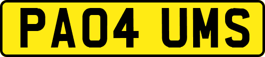 PA04UMS